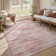 Tapis lavable à rayures Blush And Rose
