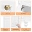 Meuble-lavabo de 24 po avec lavabo, meuble-lavabo autoportant blanc avec tiroir rabattable, 3 tiroirs et armoire de rangement, bois massif et panneau de fibres à densité moyenne, comptoir de lavabo en céramique-754976931