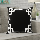 Geometric Reversible Pillow Cover