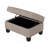 Sectional Corner Sofa L-Shape Couch Space Saving With Storage Ottoman & Cup Holders Design For Large Space Dorm Apartment-926361444