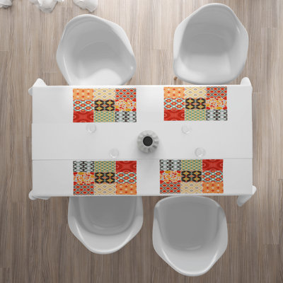 Polyester Patchwork Rectangle Placemat