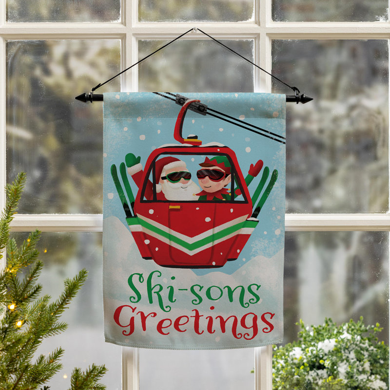 Drapeau de Noël Noël en suède