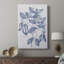 Bleu marine et lin botanique VII - Cavas enveloppés de galerie-1731378665