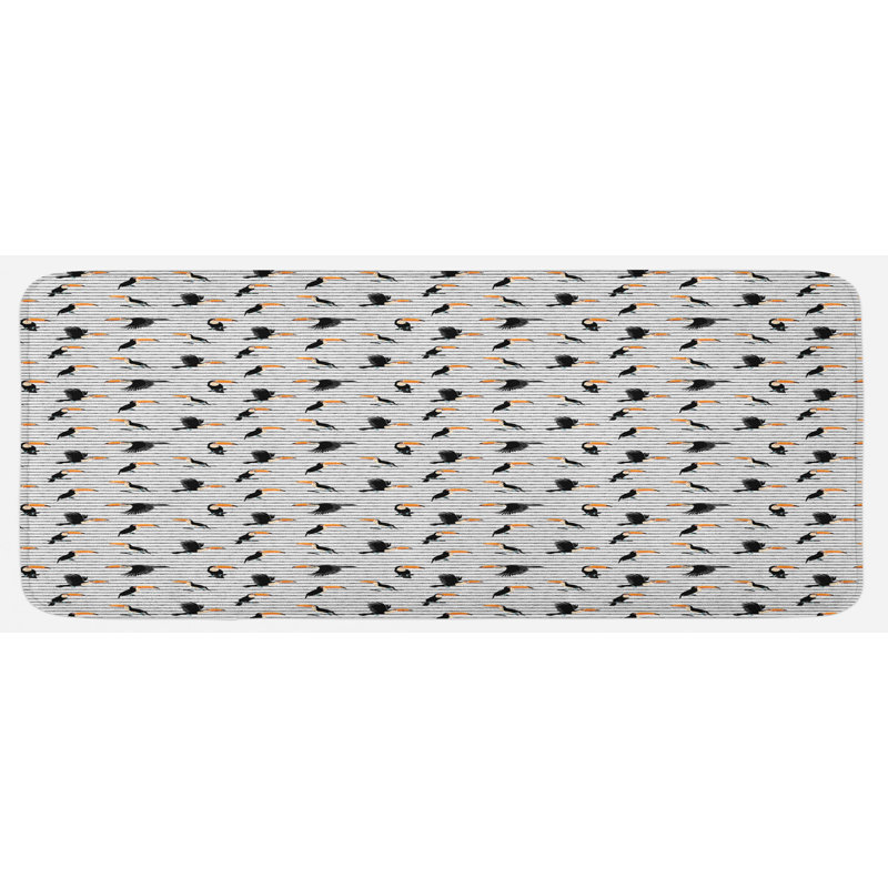 Tapis de cuisine tropical