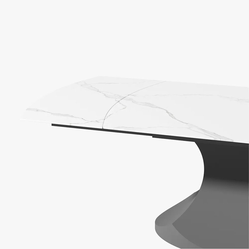 47"-71" Modern Extendable Rectangular Dining Table For 4-6