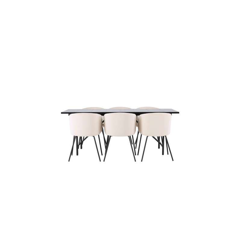 Campos 6 - Person Dining Set