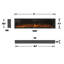 Ressington Recessed Wall-mounted Freestanding Electric Fireplace-1201145328