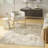 17 Stories Ostrum Ivory Silver Modern Indoor Rug-1038649705