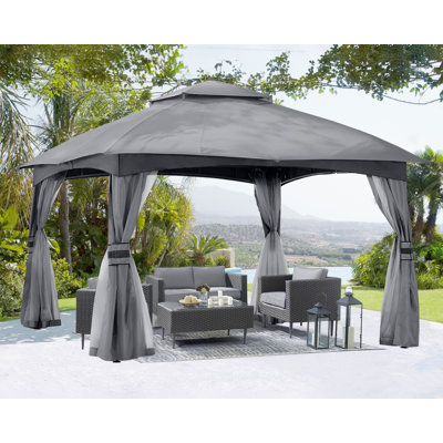 Steel Patio The Soft Roof Gazebos
