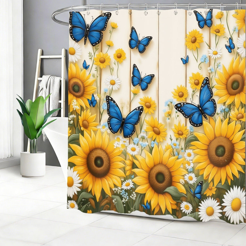 Rideau de douche Sunflower