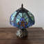 Ampoule à DEL en verre coloré de table Simoniff Tiffany incluse H 14 po x l 10 po-834960891