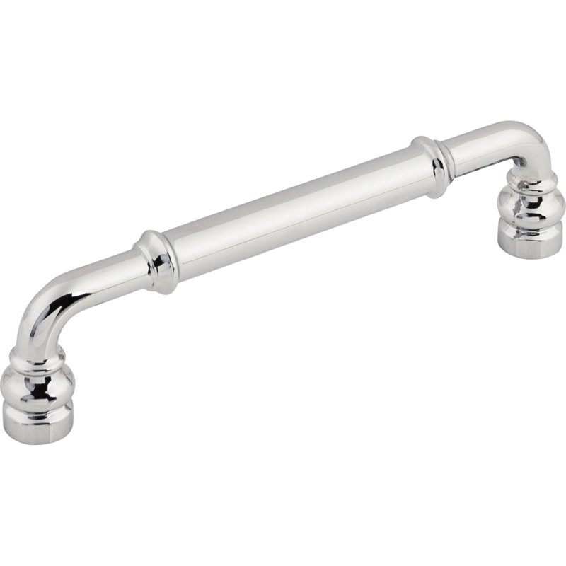 Brixton 12" Center to Center Bar Pull, 5 1/16" Center to Center, Polished Chrome