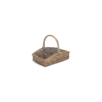 Wicker Slope sided Garden Trug Basket