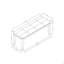BANC OCEANIQUE GRIS CLAIR
