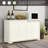 Shellson 42" Wide Kitchen Server Storage Sideboard, Adjustable Shelf-1915363799