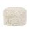 Sinclair 18" Wool Blend Fabric Floor Cushion Pouf