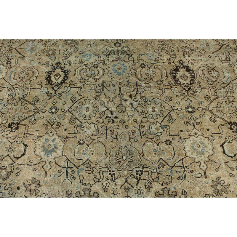 Tapis Oushak brun 9x12