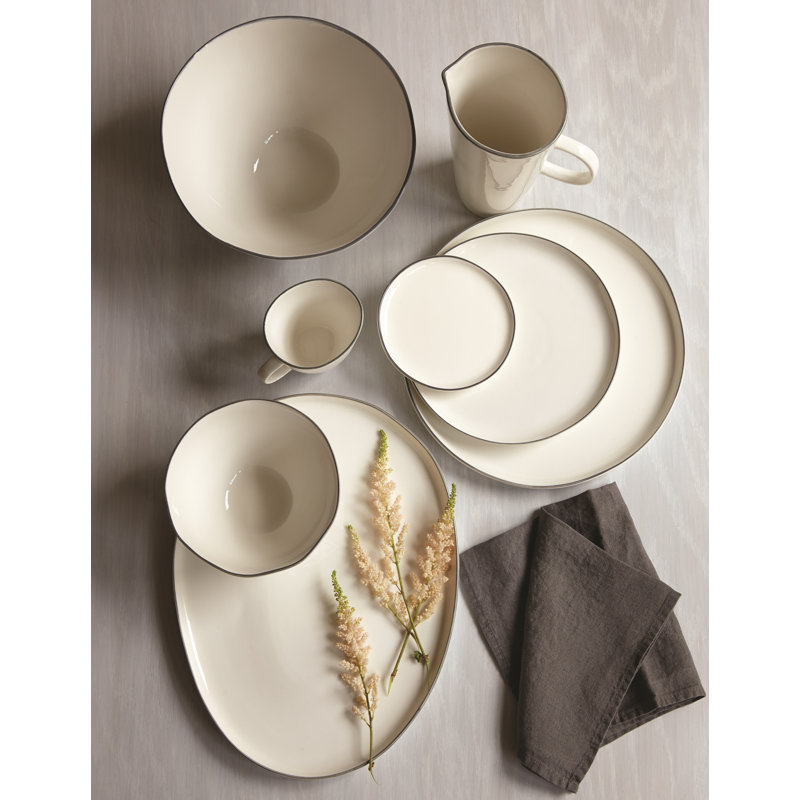 Abbesses Porcelain Coffee Mug, Grey