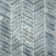 Blue Shimmer Chevron 9.95 in. x 11.85 in. Glass Mesh-Mounted Mosaic Wall Tile