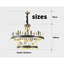 Byrne 2 - Light Waggon Wheel Chandelier