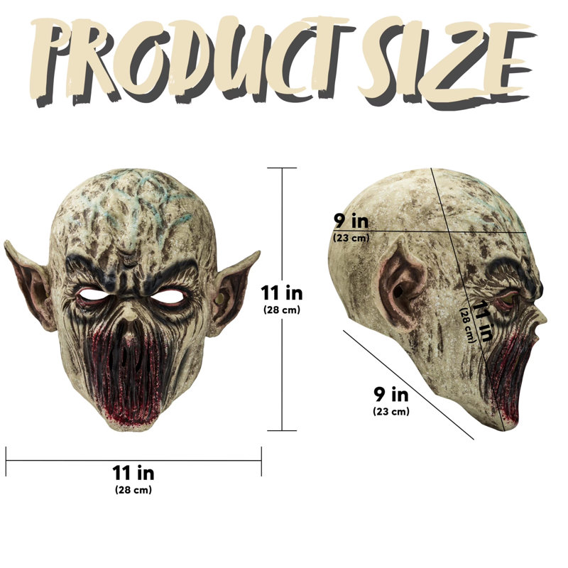 Joyfy Scary Halloween Zombie Mask