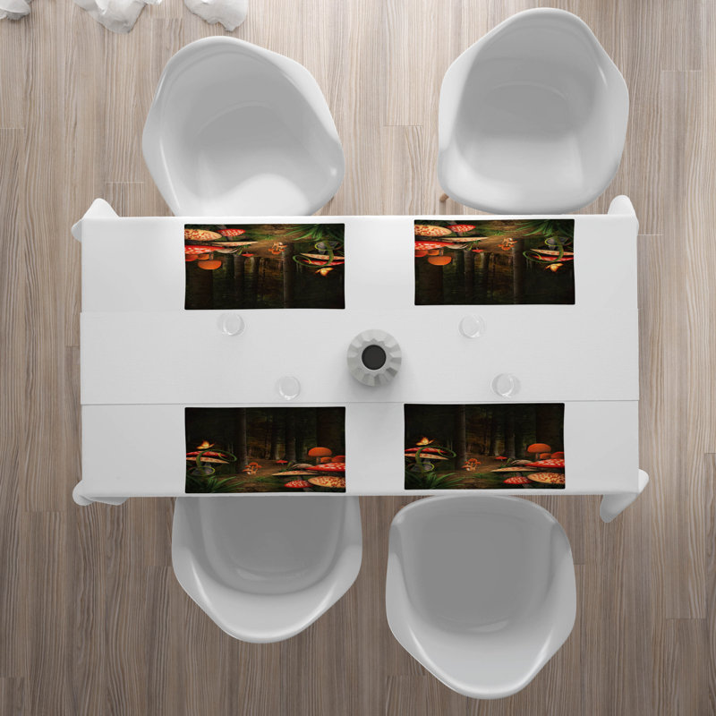 Polyester Animals/Nature Rectangle Placemat