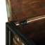 Storage Box with Storage Brown and Black Home Living Room Organizer-538017313
