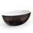 Freestanding Solid Surface Soaking Bathtub, 67 Inches, Matte White And Walnut, Ergonomic Design, Enhances Bathroom Aesthetics In Medium - Sized Bathrooms Inch One Piece Structure, Comfortable Bathing