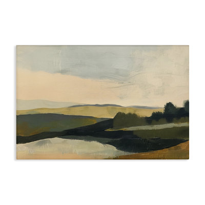 «Green Hills», peinture sur toile par Irena Orlov