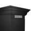 36" 400 CFM Ductless Wall Mount Range Hood in Black