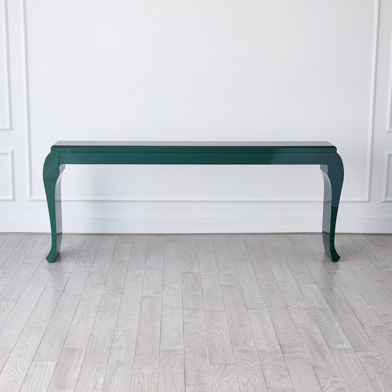 Sliced 84'' W Solid Wood Console Table