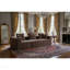 Canapé modulaire surdimensionné à assise profonde, canapé modulaire entièrement en mousse 3 pièces en tissu texturé doux, assemblage sans outil, profil bas convenant aux appartements, brun de 111 po x 37 po x 23,6 po