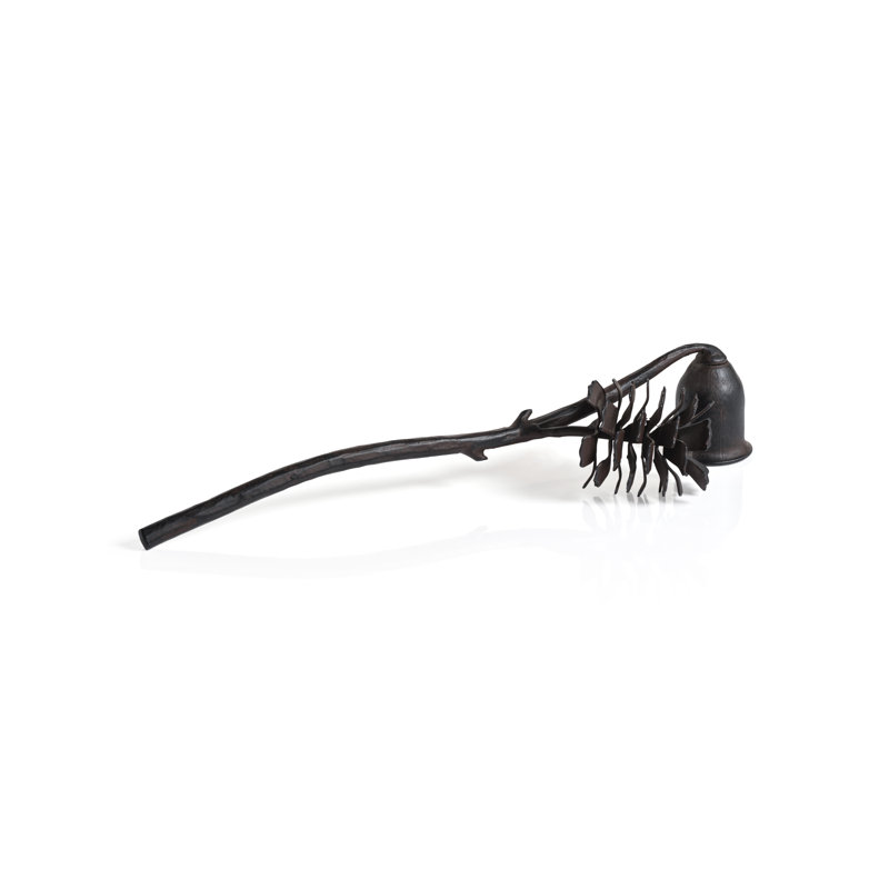 Pinecone Design Wrought Iron Candle Snuffer