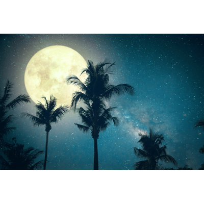 Fantasy Palm Tree by Jakkapan21 - Wrapped Canvas Print