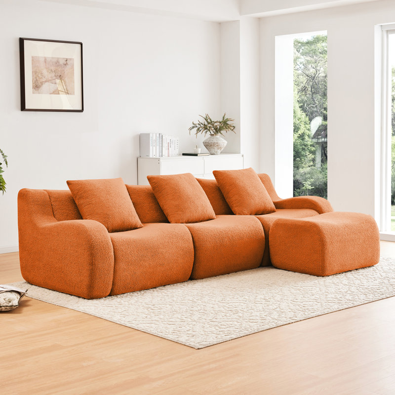 Canapé modulaire anti-dérapant pour un salon relaxant