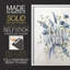 Sweet Blues II, reproduction encadrée - bois massif-112364906-112364912