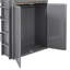 Lit mezzanine avec tiroirs, bureau et garde-robe-1282667115