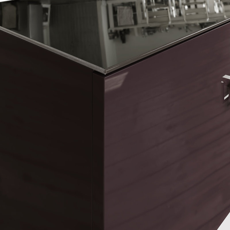 LYRA 100cm Sideboard, Purple