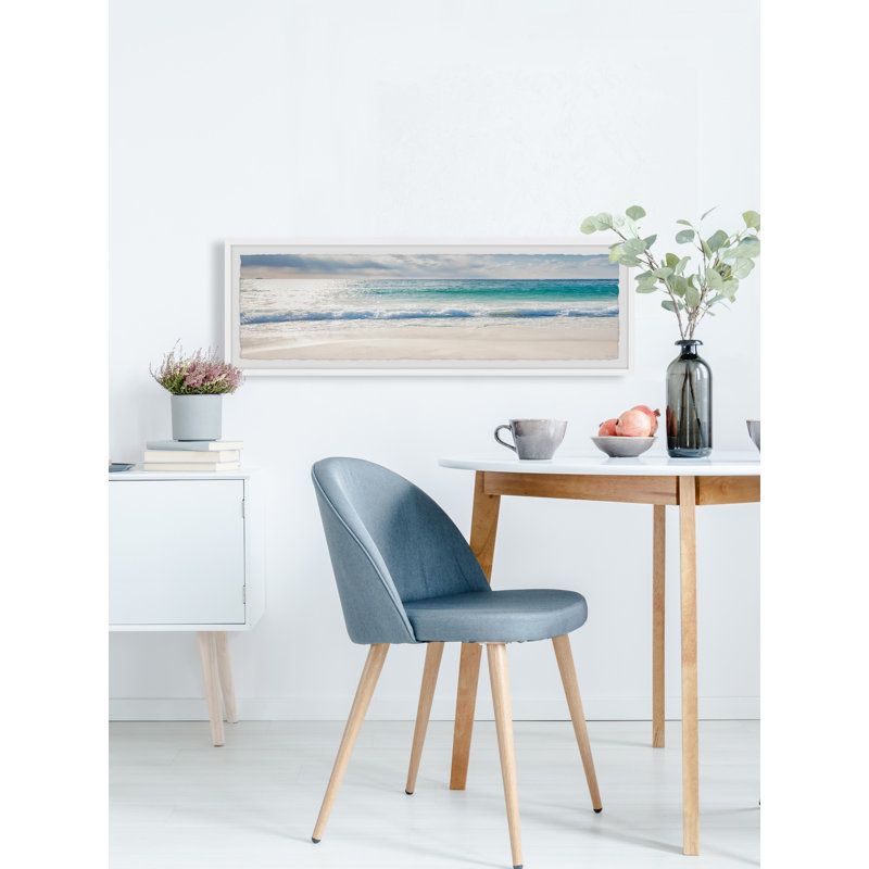 «Swim With The Tide», reproduction encadrée, L 30 po x H 10 po