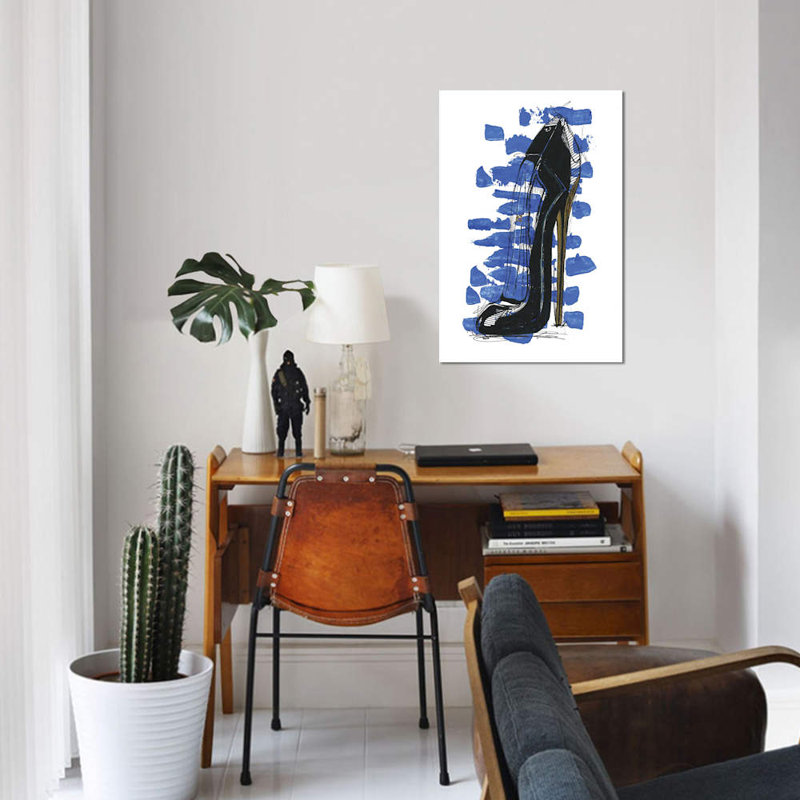 « good fille », reproduction sur toile, H 18 po x l 12 po x P 1,5 po, Toile tendue, Pas de tapis