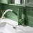 Single-Hole Single-Handle Bathroom Faucet With Drain Assembly-122282148