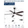 Breathtaking Comfort, Effortless Style: 52" Smart Ceiling Fan With Dimmable LED & 3 Mounting Options