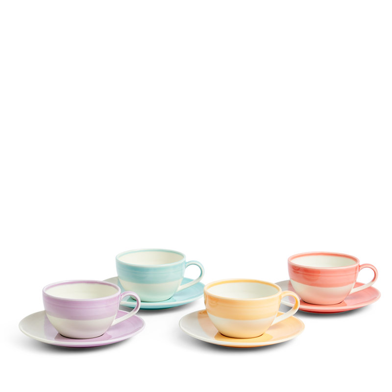 Royal Doulton, 1815 Bright - Capuccino Cups & Saucers