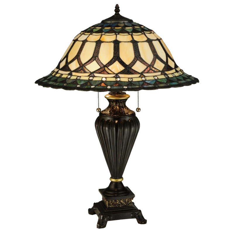 Meyda Tiffany & Stained Glass Table Lamp