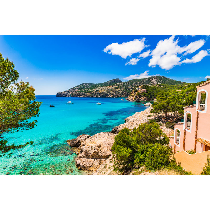 Méditerranée - photographie sur toile tendue, L 48 po x H 32 po