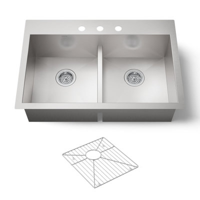 Vault™ 33" L x 22" W Drop-in Kitchen Sink