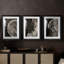 ABSTRACT Series CXC III - Impression sur mesure avec cadre de qualité supérieure - 3 pièces-1780021893