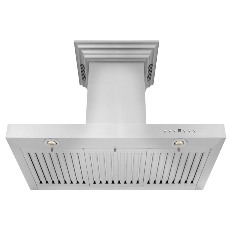 30" 400 CFM Ducted Wall Mount Range Hood, Stainless Steel, 30"