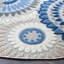 Tapis d'intérieur / extérieur à motif géométrique Delloyd Performance-1822989165