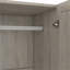 Armoire à 3 portes avec tablettes